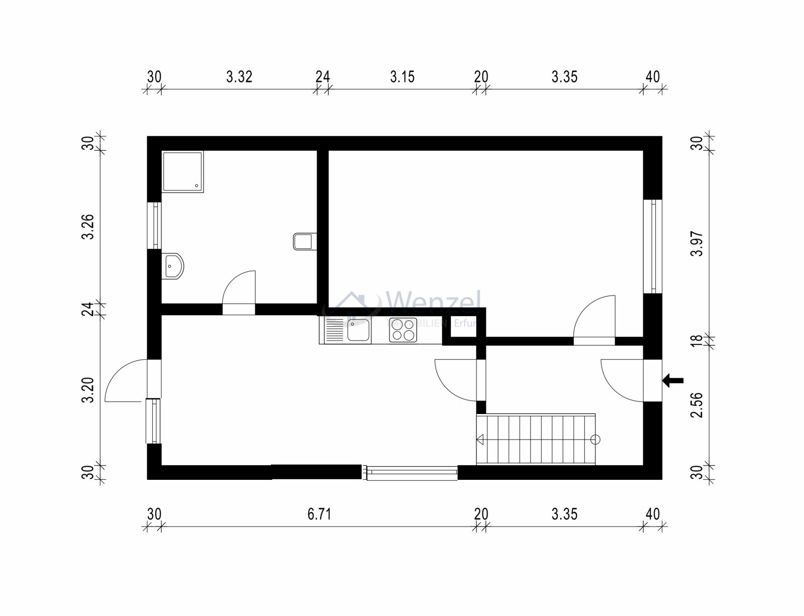 Grundriss Erdgeschoss