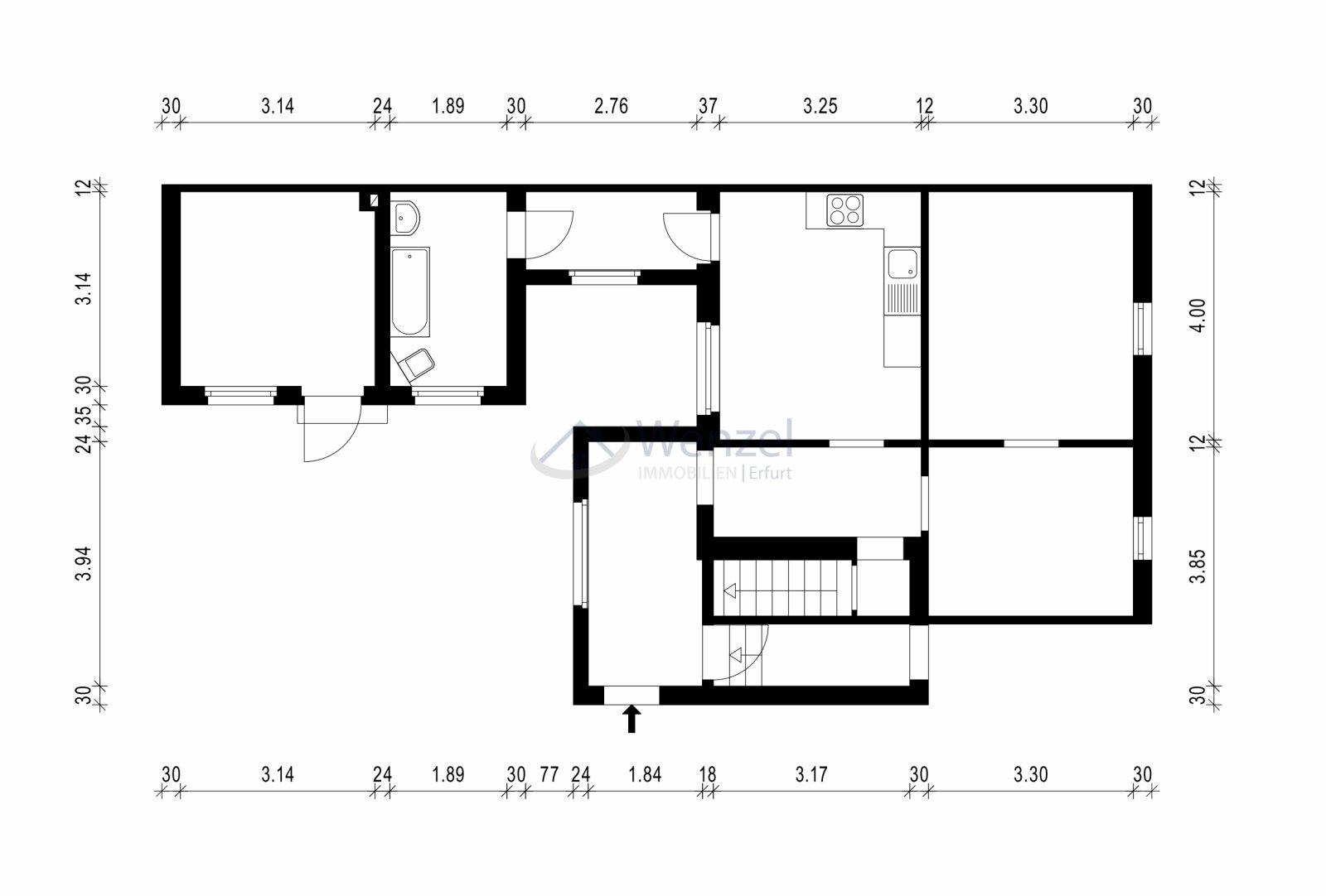 Grundriss Erdgeschoss